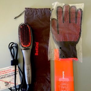 30-In-1 BeKind Anion Straightener Brush. New.